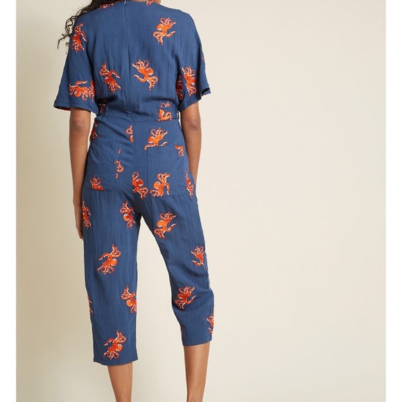NWT ModCloth Octo-Posh Jumpsuit - Picture 2 of 9